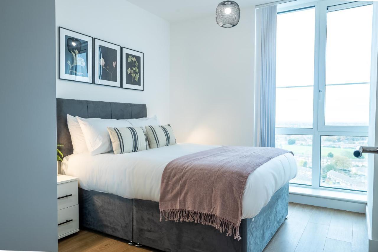 Luxe Apartments Bracknell Near Ascot, Legoland, Windsor, Lexicon - Free Parking & Gym Bagian luar foto